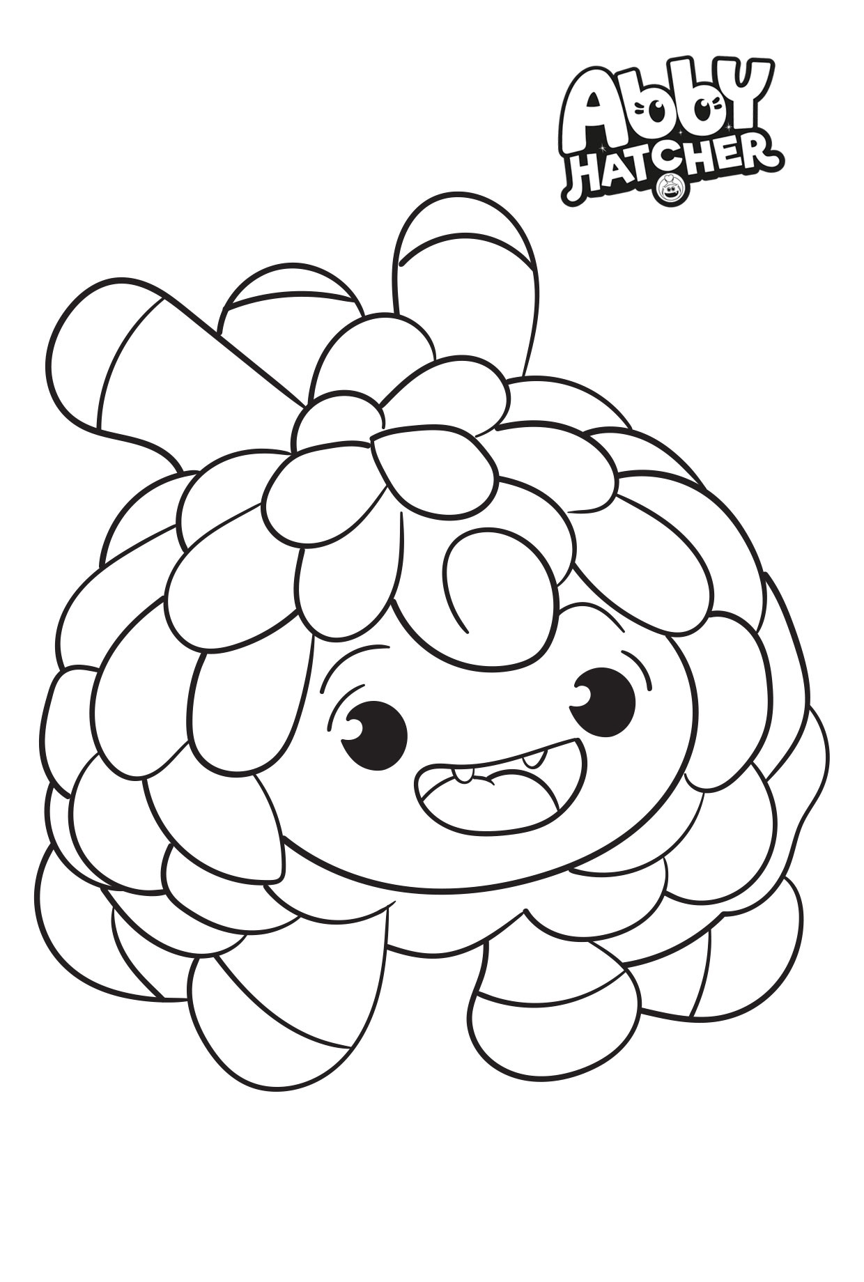 Printable Abby Hatcher Coloring Pages Pdf For Kids - Abby Hatcher Otis Coloring Page