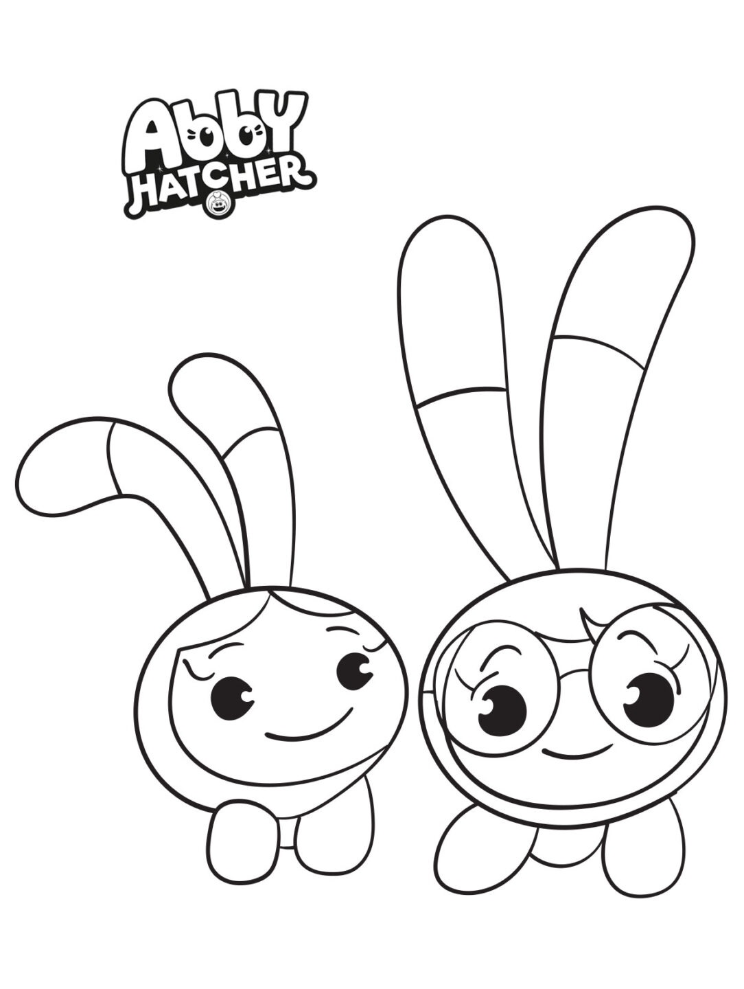 Printable Abby Hatcher Coloring Pages Pdf For Kids - Abby Hatcher Squeaky Peepers Coloring Pages