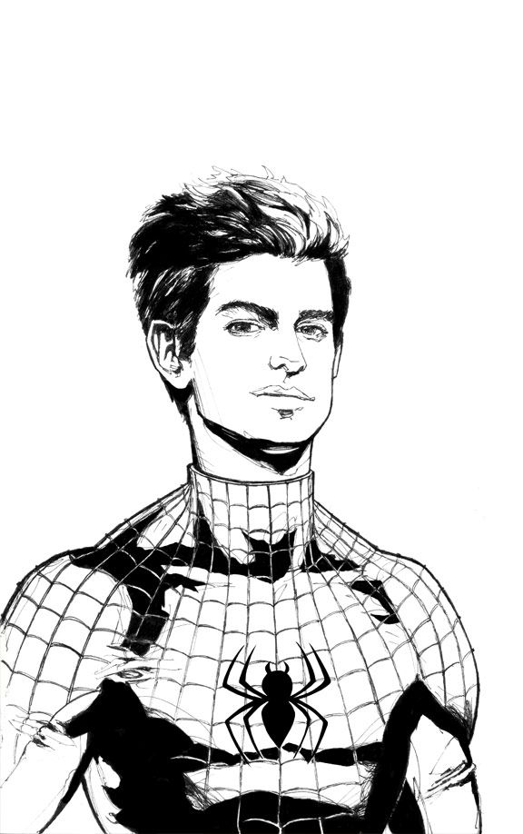 Andrew Garfield Coloring Pages Pdf Printable - Andrew Garfield Coloring Pages to Print