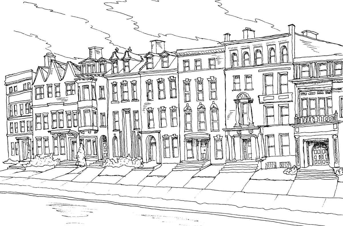 Architecture Coloring Pages Printable Pdf - Architecture Coloring Book