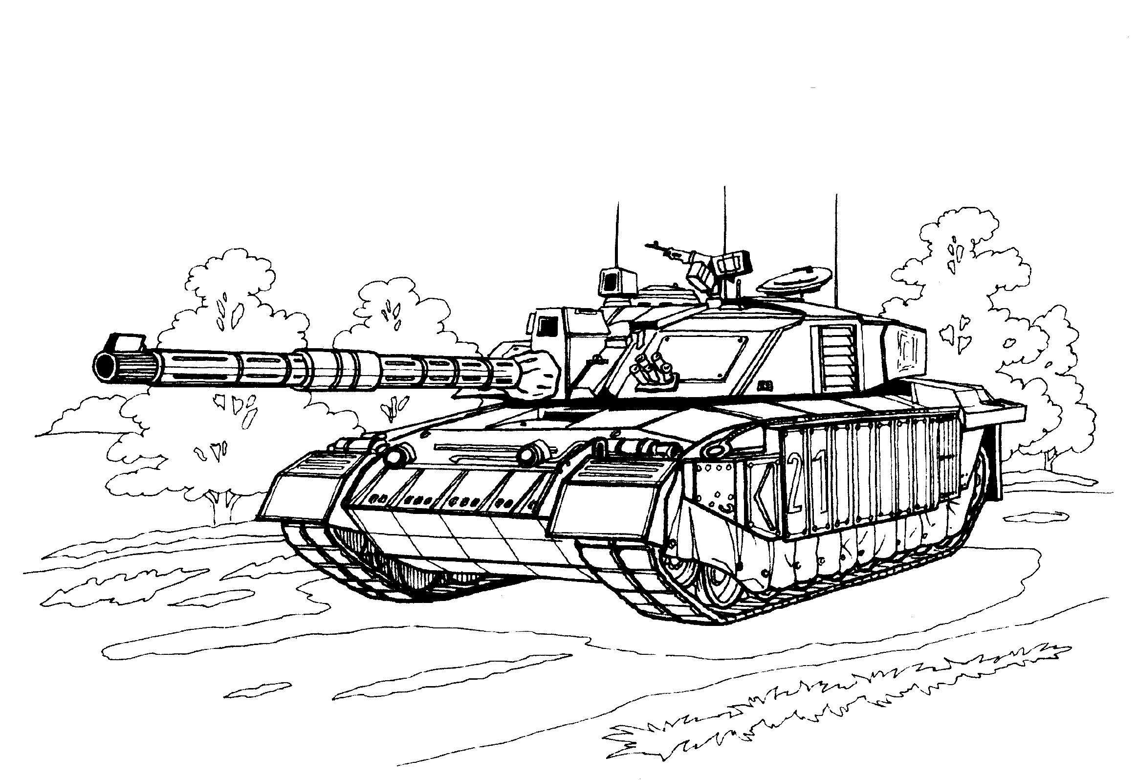 Printable Army Tank Coloring Pages Pdf - Army Tank Coloring Pages Free
