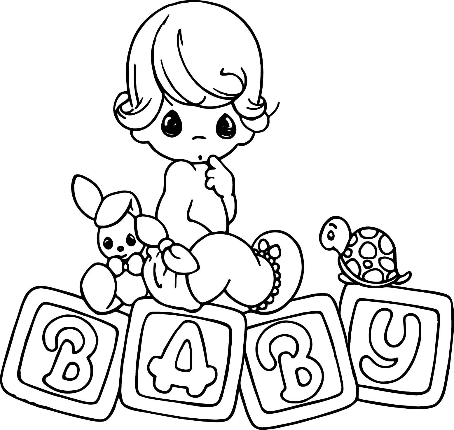 Baby Pictures Coloring Pages Pdf - Baby Pictures Coloring Pages