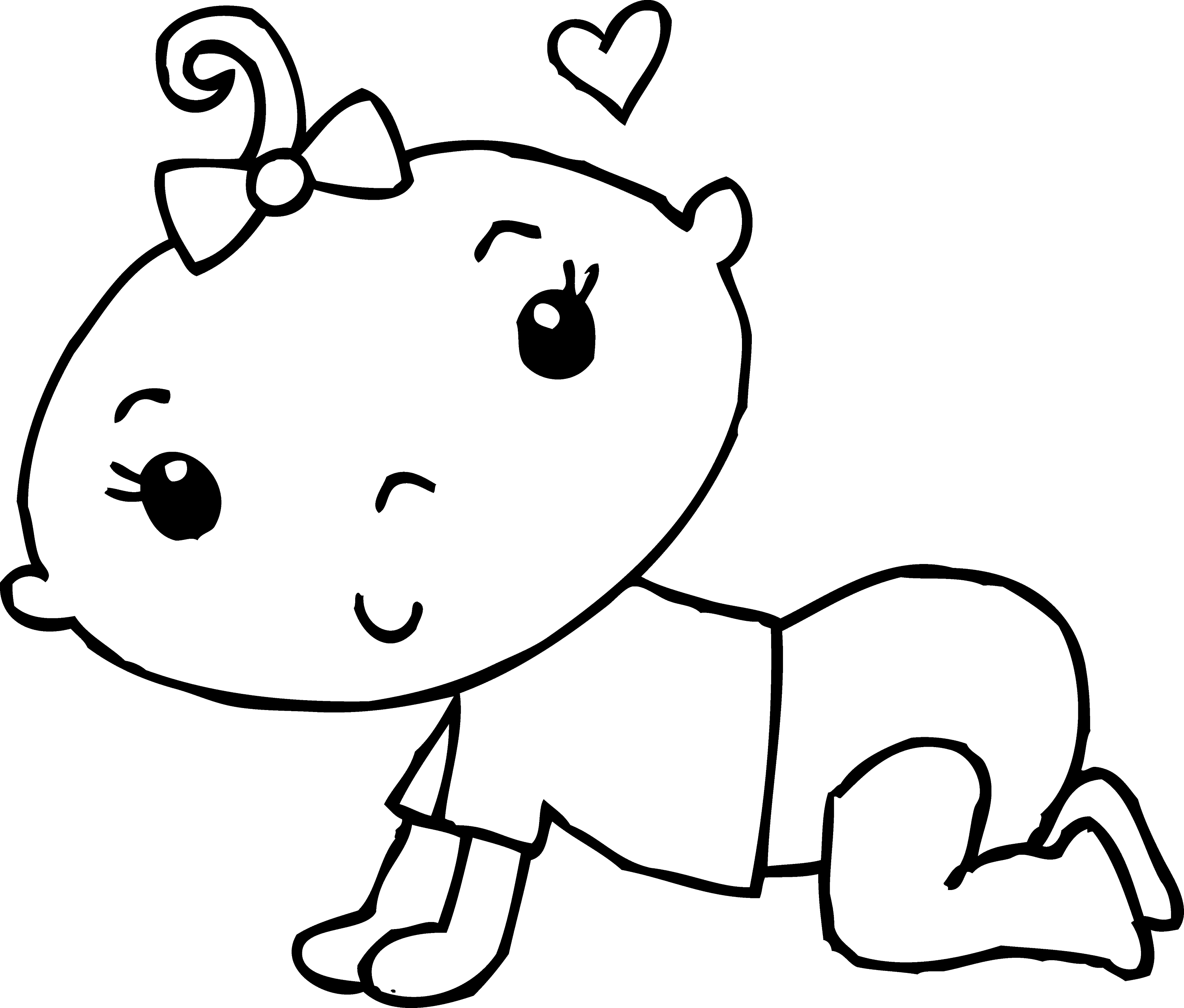 Baby Pictures Coloring Pages Pdf - Baby girl Pictures Coloring Pages
