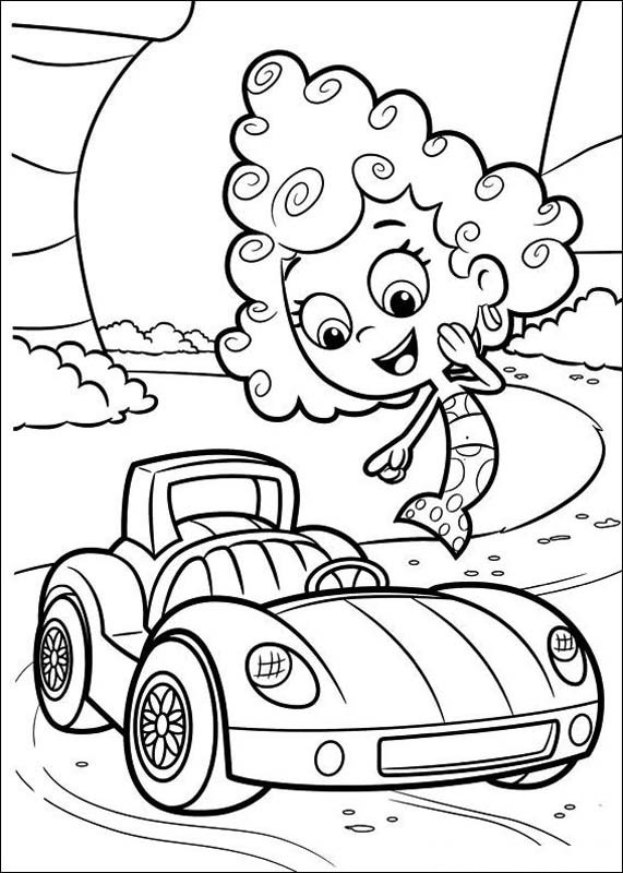 Bubble Guppies Coloring Pages - Bubble Guppies Free Printable Coloring Pages