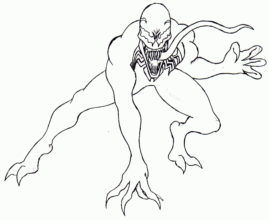 Printable Carnage Coloring Pages Pdf - Carnage Coloring Pages