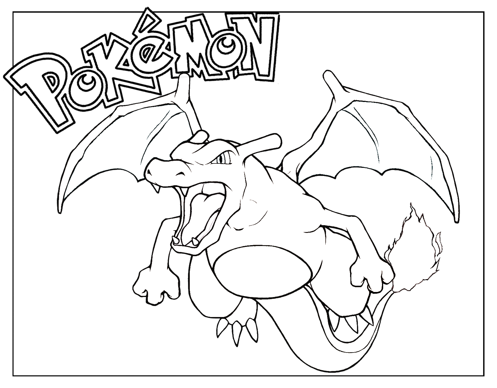 Printable Charizard Coloring Pages - Charizard Gx Coloring Pages