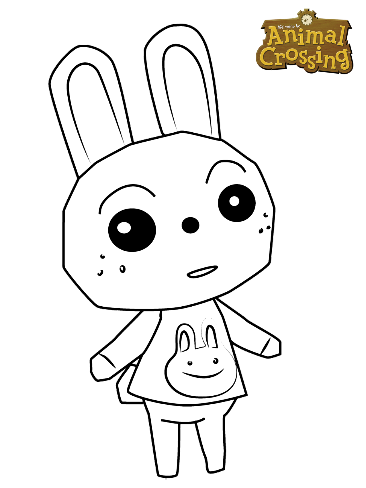 Animal Crossing Coloring Pages - Coloring Pages Animal Crossing