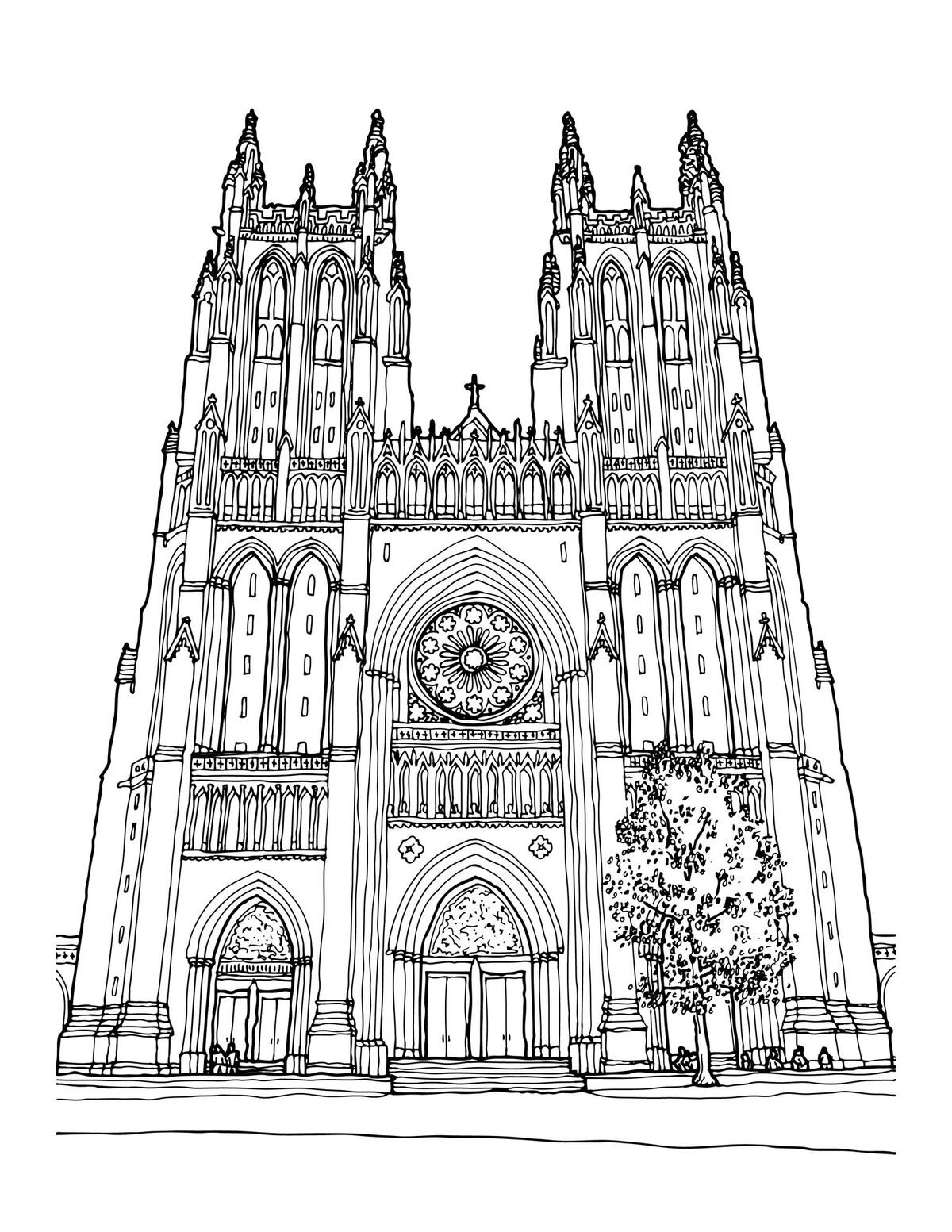 Architecture Coloring Pages Printable Pdf - Coloring Pages Architecture