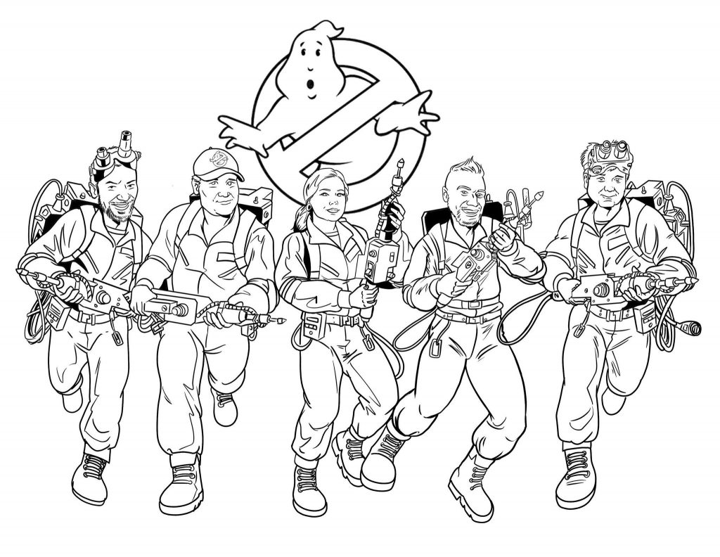 Printable Ghostbusters Coloring Pages Pdf - Coloring Pages Ghostbusters