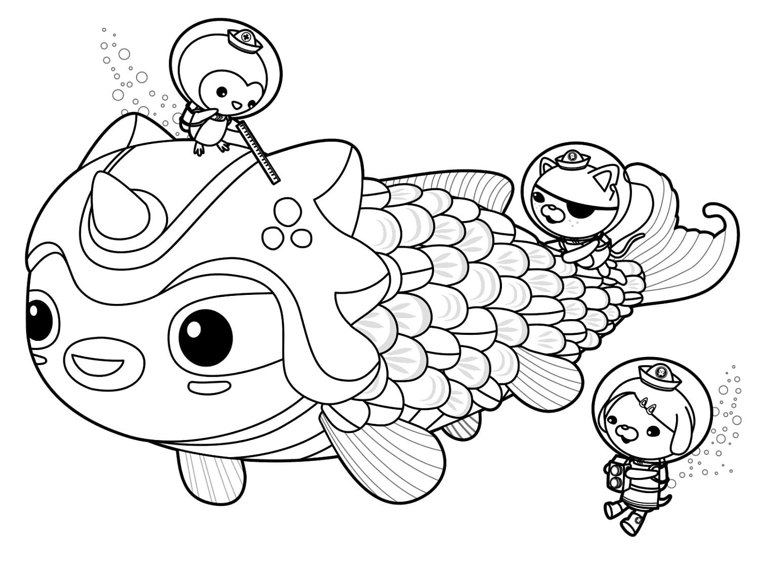 Printable Octonauts Coloring Pages Pdf - Coloring Pages Octonauts