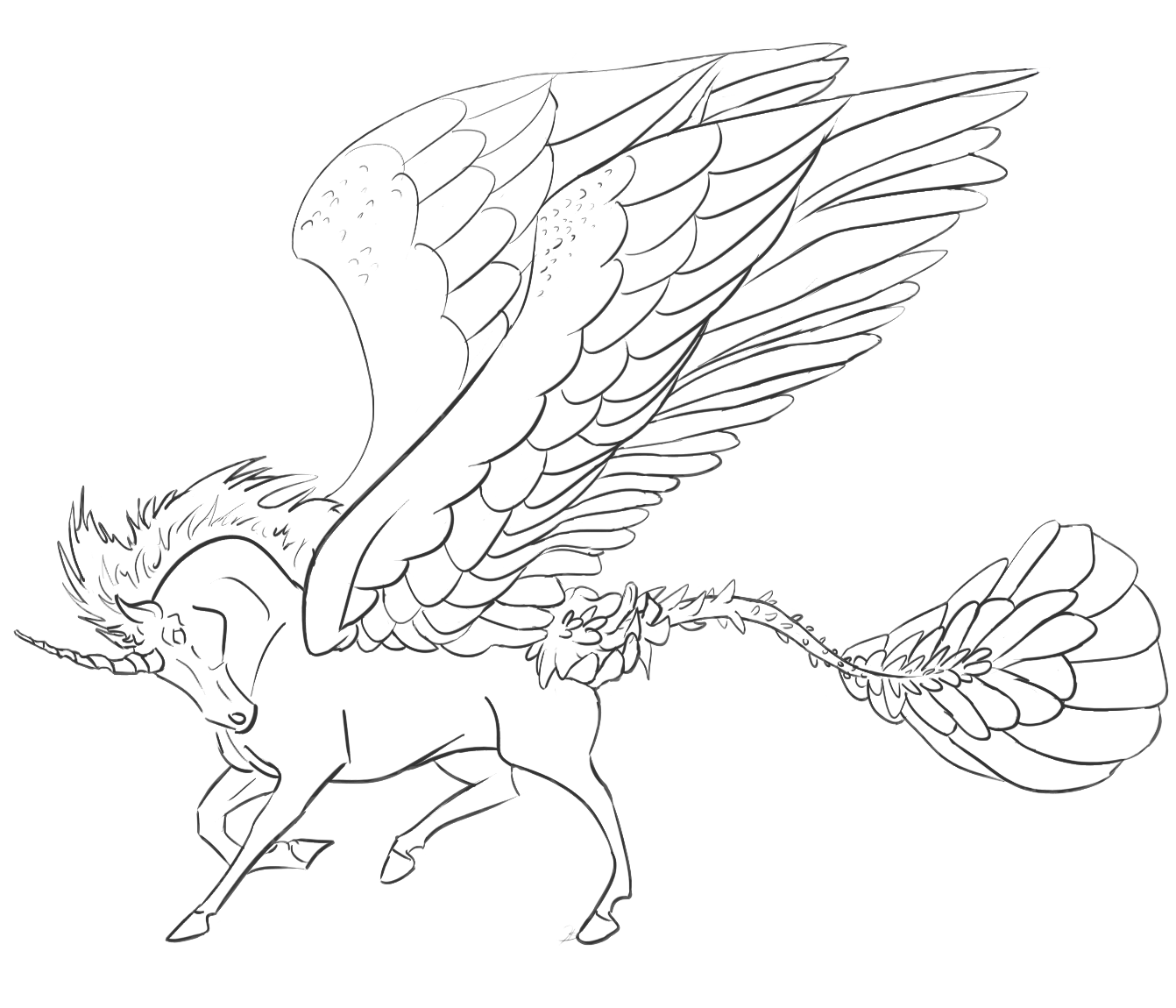 Free Printable Alicorn Coloring Pages Pdf - Coloring Pages Of Alicorn