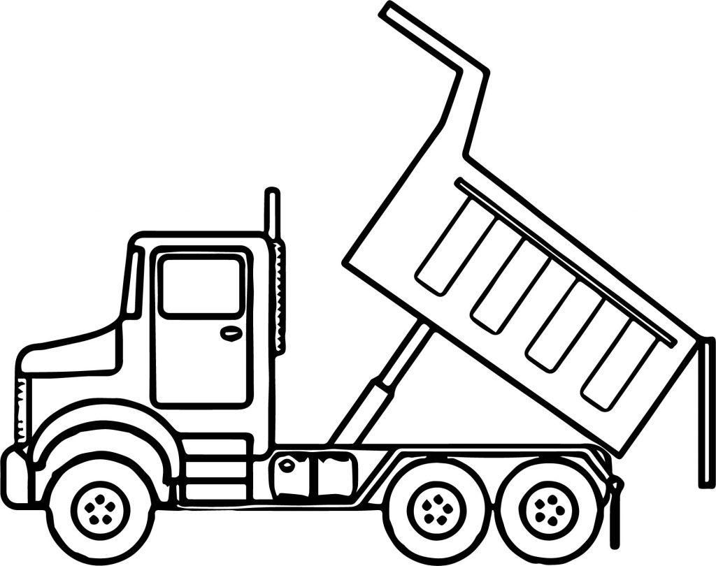 Dump Truck Coloring Pages Pdf Ideas - Dump Truck Full Of Cars Coloring Pages