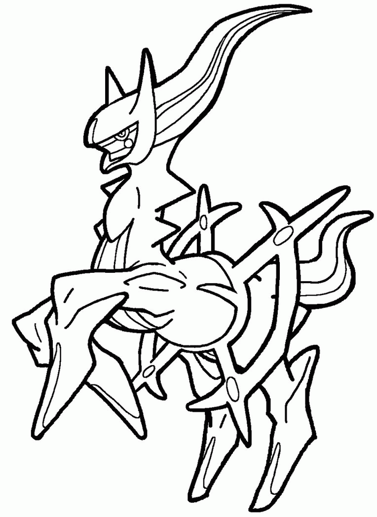 Free Printable Arceus Coloring Pages Pdf - Free Arceus Coloring Pages