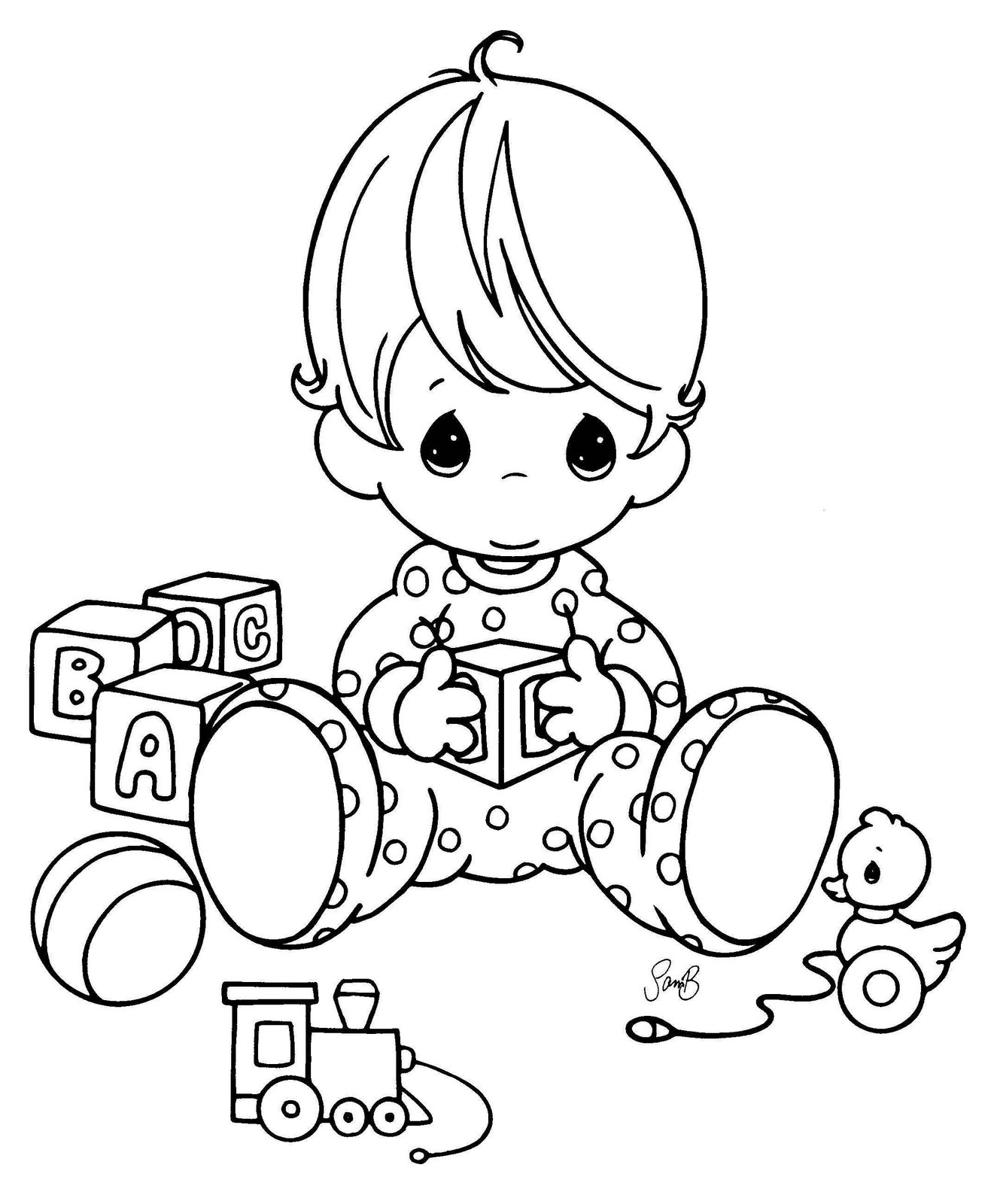 Baby Pictures Coloring Pages Pdf - Free Baby Pictures Coloring Pages