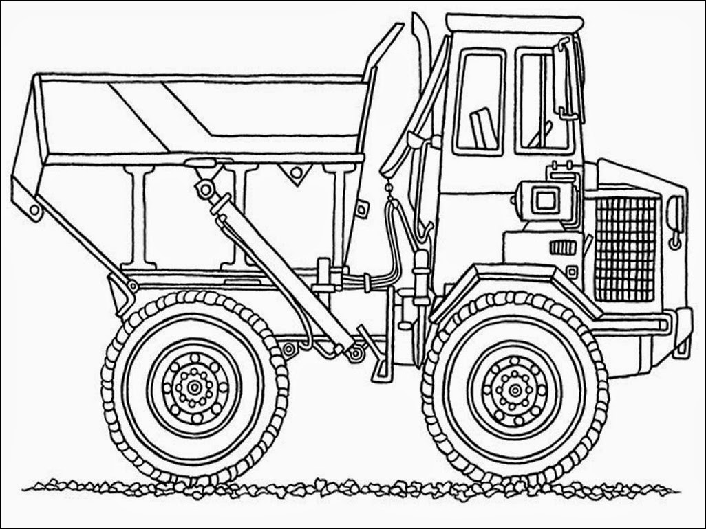 Dump Truck Coloring Pages Pdf Ideas - Free Download Dump Truck Printables Coloring Pages