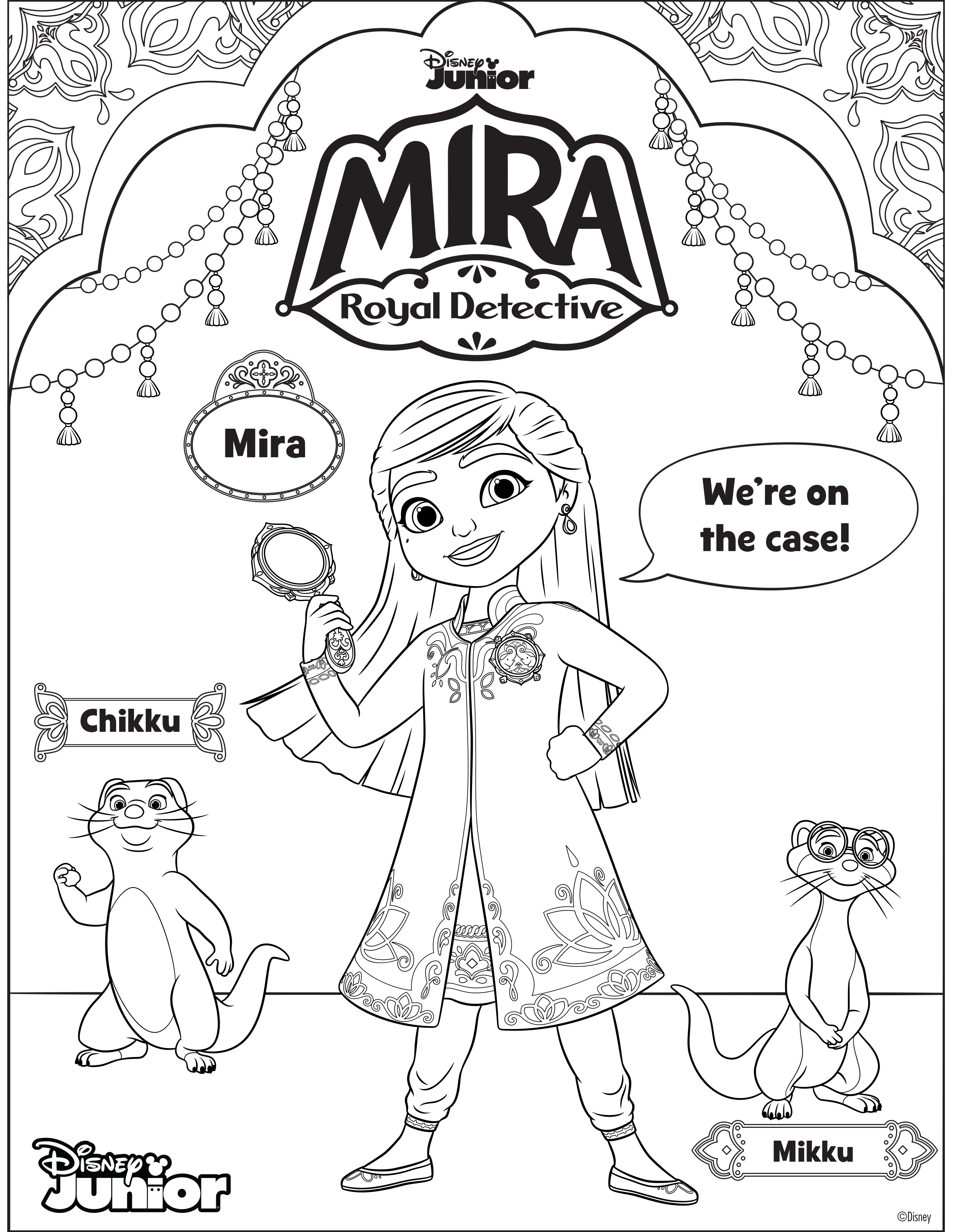 Mira Coloring Pages Pdf For Kids - Free Mira Coloring Pages