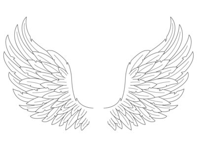 Fre Printable Angel Wings Coloring Pages Pdf - Free Printable Angel Wings Coloring Pages