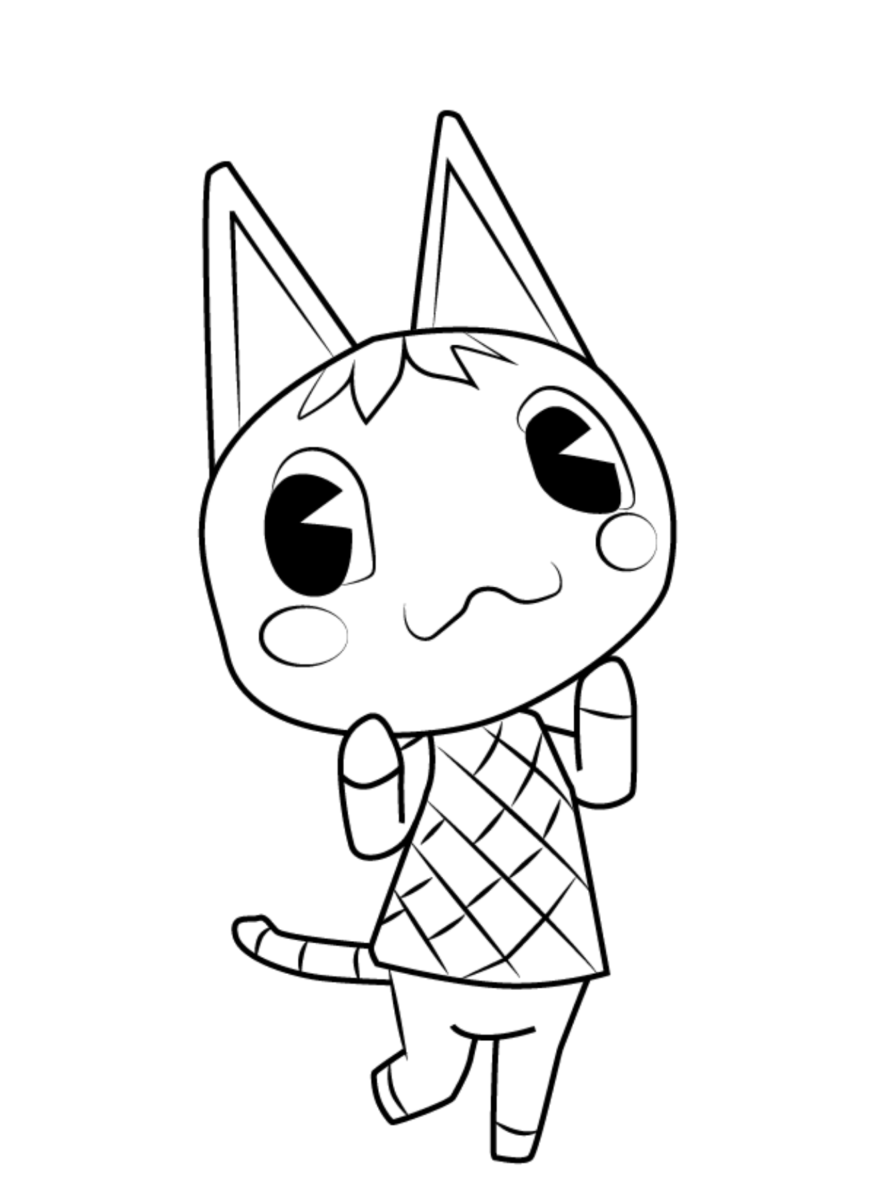 Cute Animal Crossing New Horizons Coloring Pages Pdf - Free Printable Animal Crossing New Horizons Coloring Pages