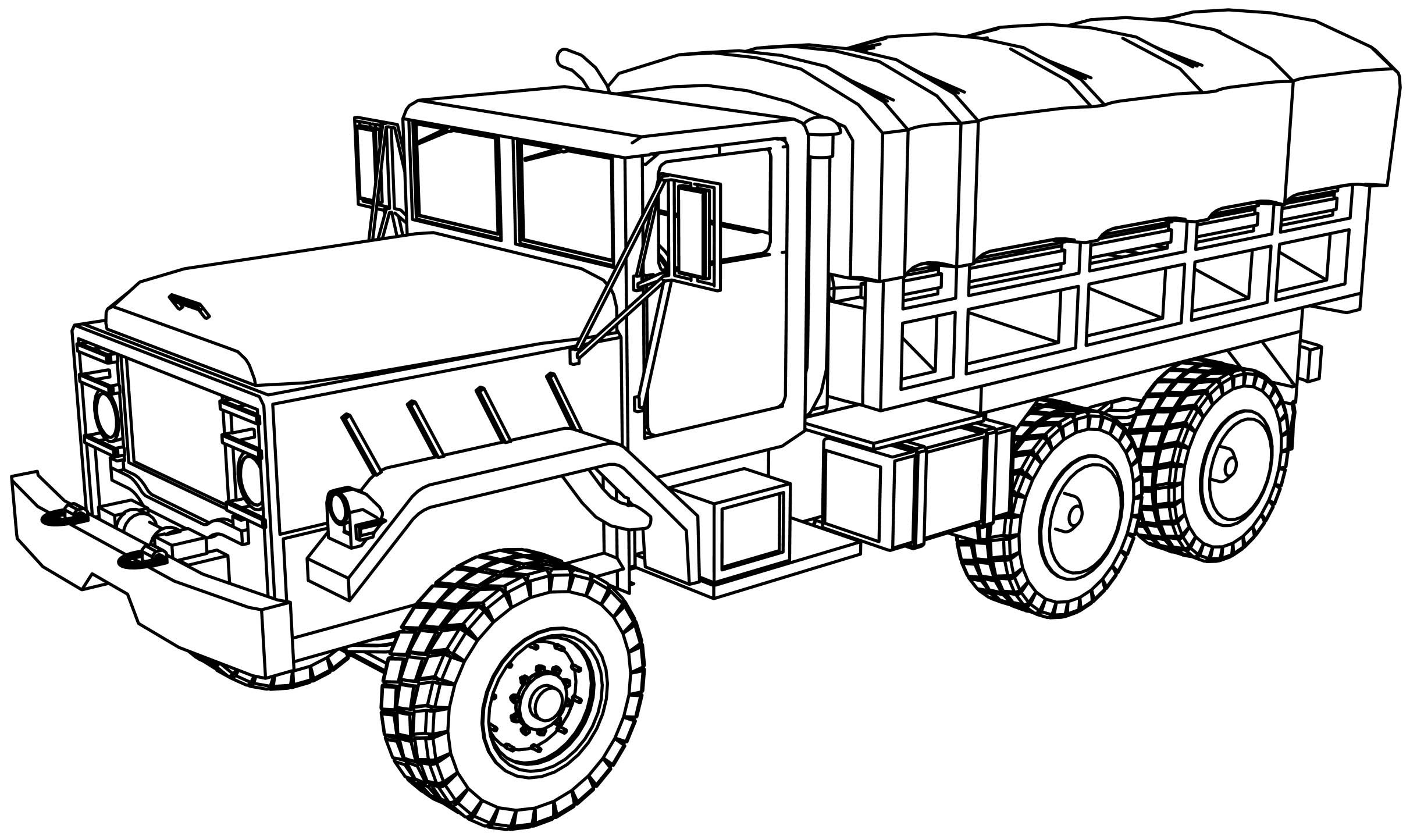 Printable Army Truck Coloring Pages Pdf - Free Printable Army Truck Coloring Pages
