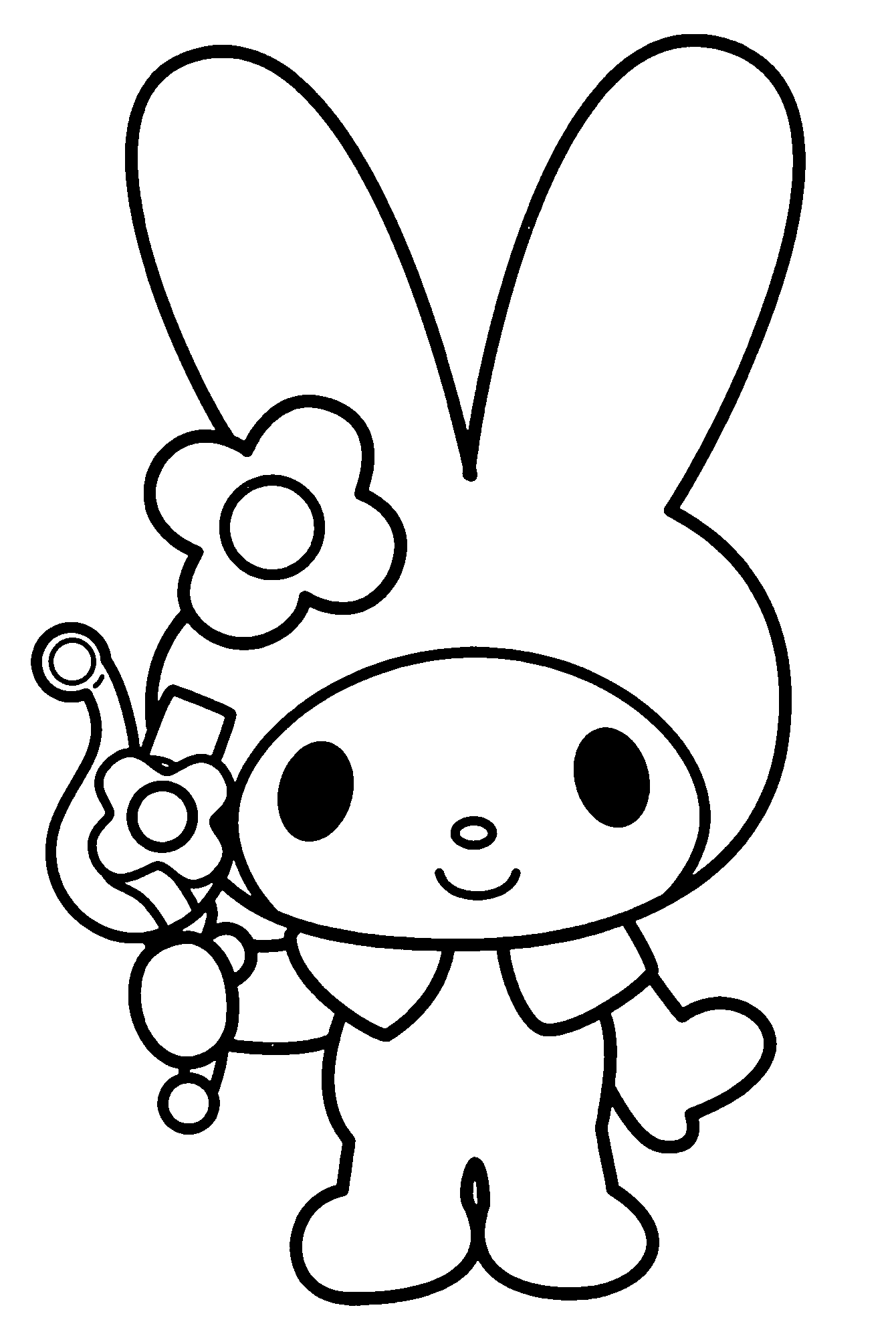My Melody Coloring Pages - Free Printable My Melody coloring pages