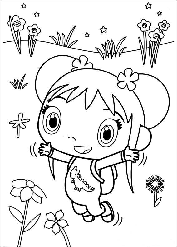 Ni Hao Kai Lan Coloring Pages Pdf For Kids - Free Printable Ni Hao Kai Lan Coloring Pages