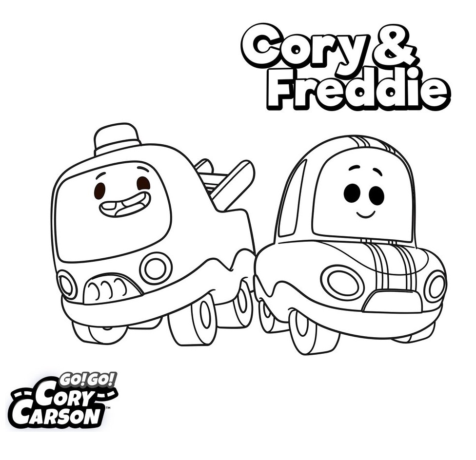 Cory Carson Coloring Pages Pdf to Print - Go Go Cory Carson Coloring Page