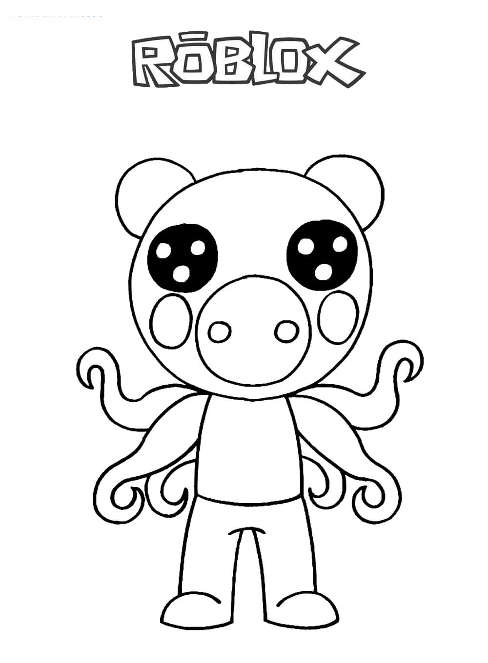 Printable Piggy Coloring Pages Pdf - Parasee Piggy Coloring Pages