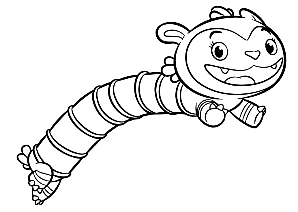 Printable Abby Hatcher Coloring Pages Pdf For Kids - Printable Abby Hatcher Bo Coloring Pages
