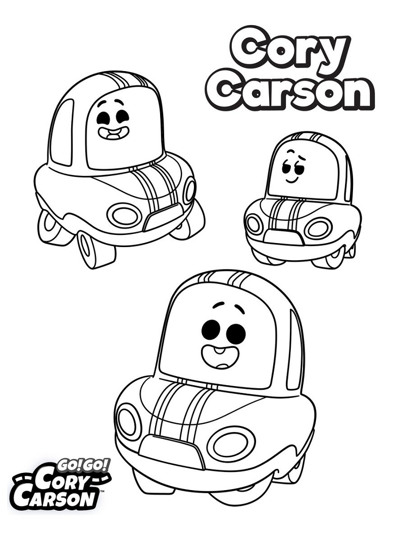 Cory Carson Coloring Pages Pdf to Print - Printable Cory Carson Coloring Pages