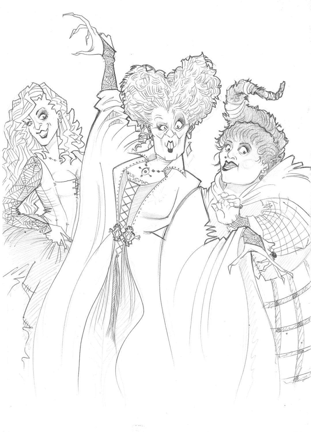 Printable Hocus Pocus Coloring Pages - Printable Hocus Pocus Coloring Page