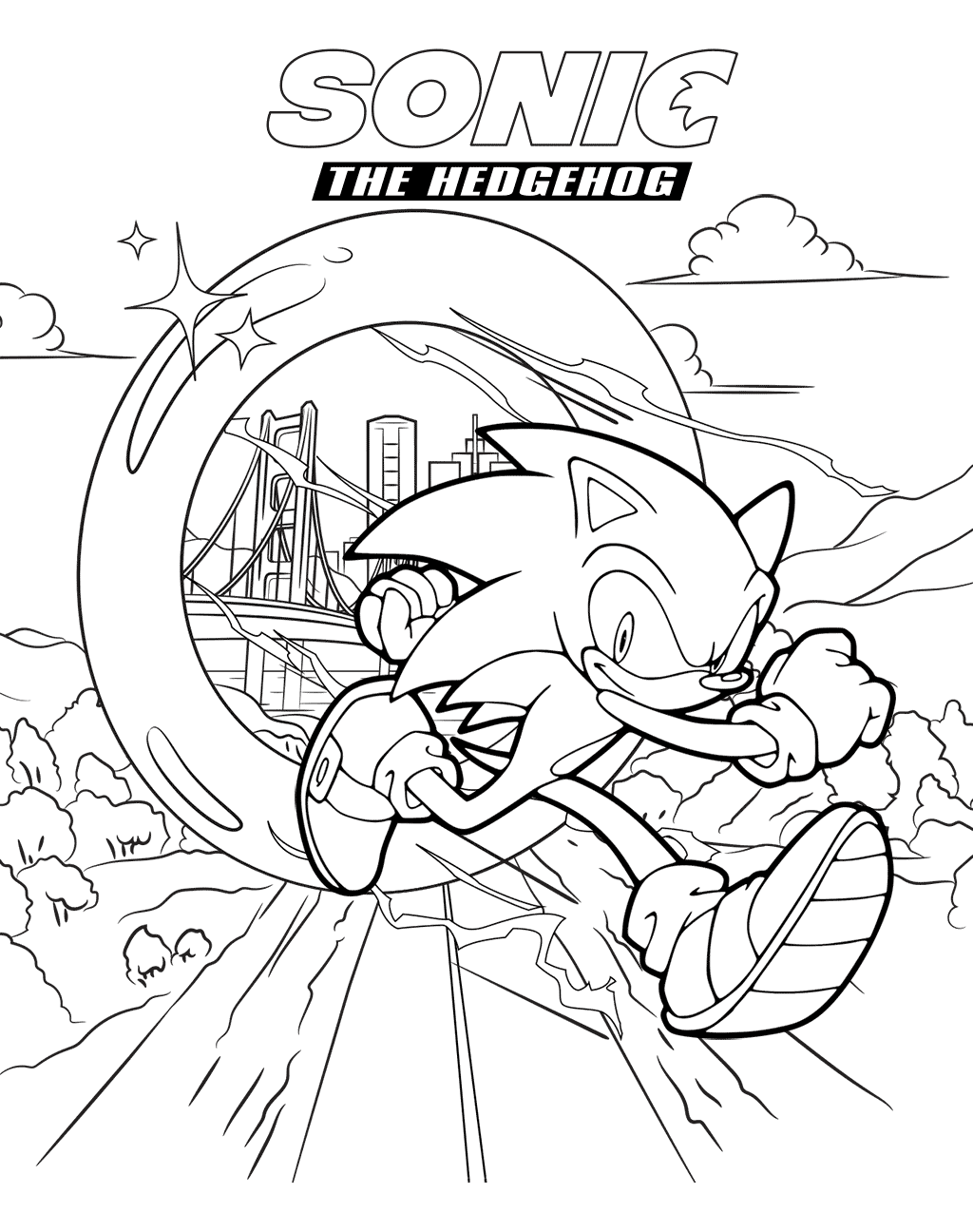 Sonic 2 Coloring Pages - Sonic 2 Coloring Pages to Print