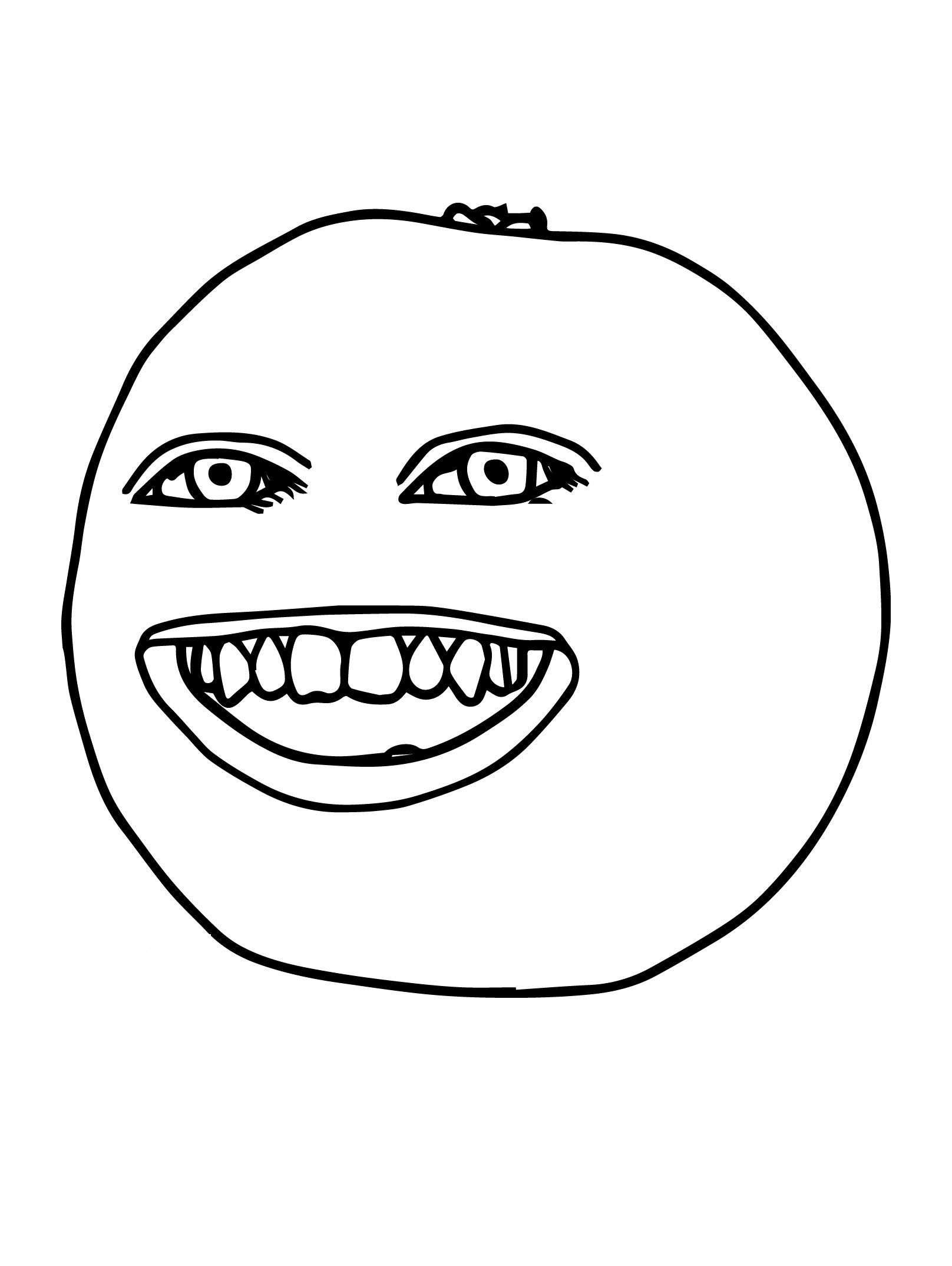 Free Annoying Orange Coloring Pages Pdf - The Annoying Orange Coloring Pages