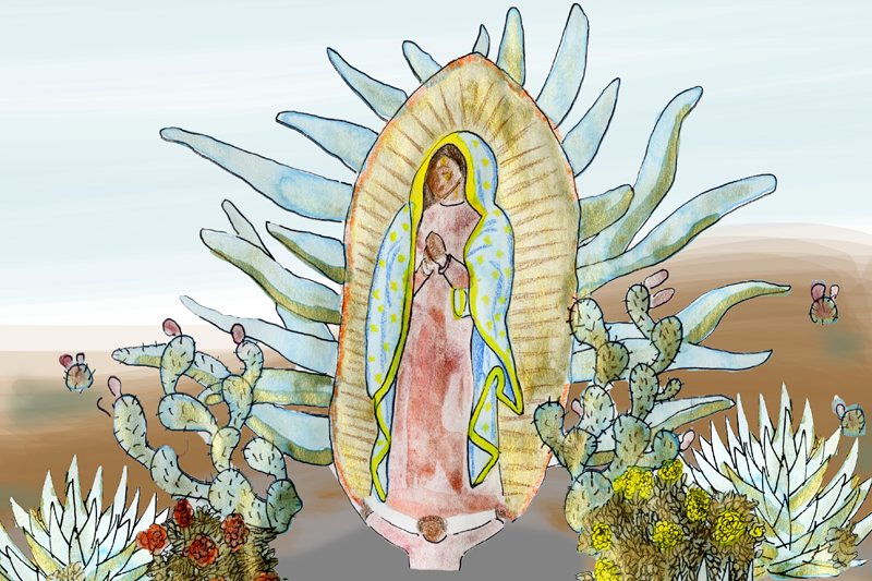 Virgen De Guadalupe Coloring Pages - Virgen De Guadalupe
