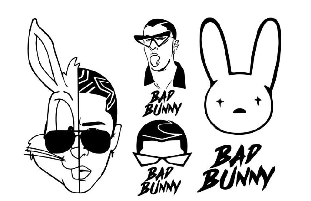 Bad Bunny Coloring Pages Printable Pdf - bad bunny Coloring Pages Free