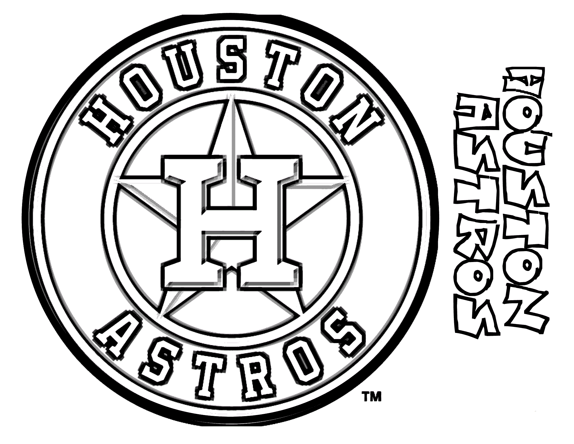 Free Astros Coloring Pages Pdf - free houston astros coloring pages