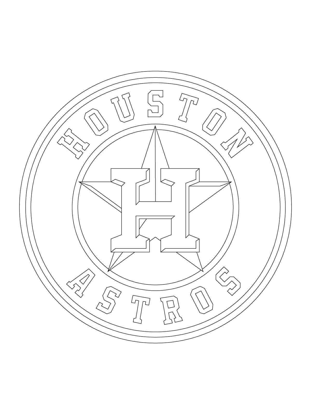 Free Astros Coloring Pages Pdf - houston astros coloring pages