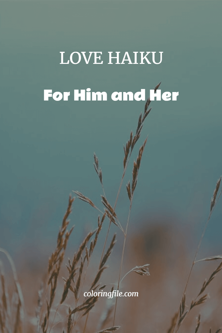 Love Haiku for Him and Her - love haiku