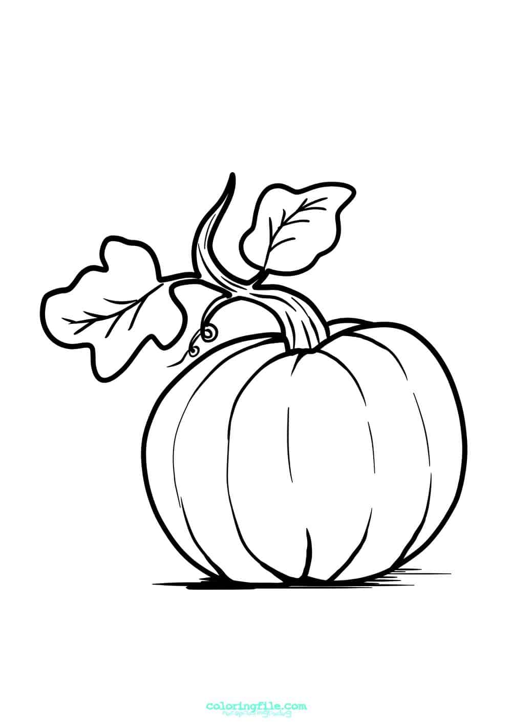 Halloween pumpkin no graft coloring pages