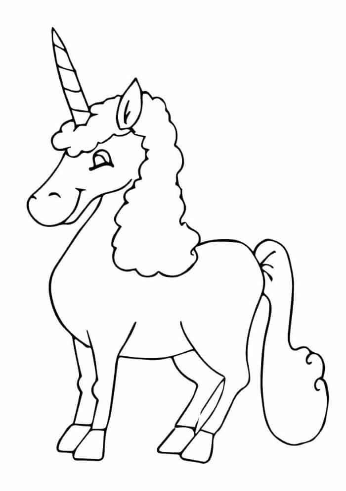 The Re’em Unicorn Coloring Pages