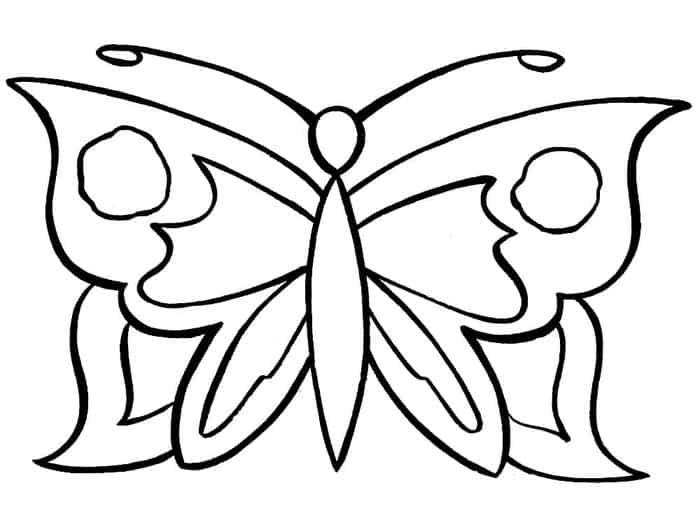 Advanced Coloring Pages Butterfly