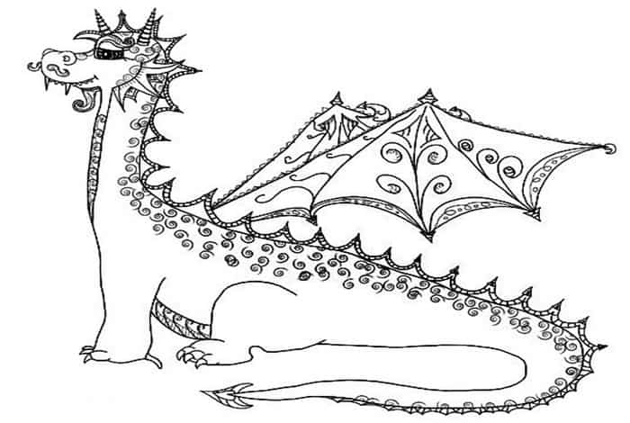 Bearded Dragon Coloring Pages