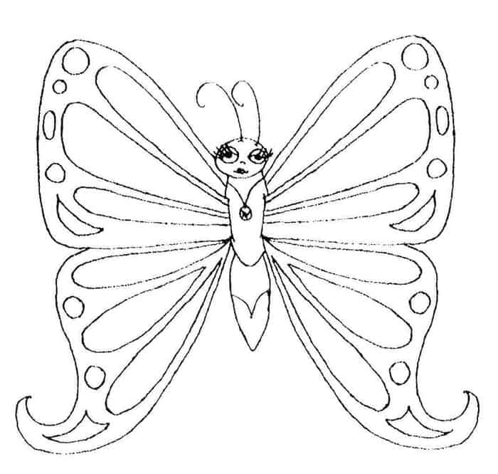 Butterfly Coloring Pages Pdf
