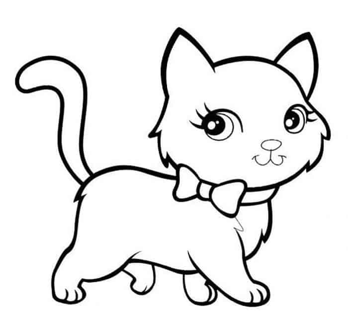 Coloring Cat Pages