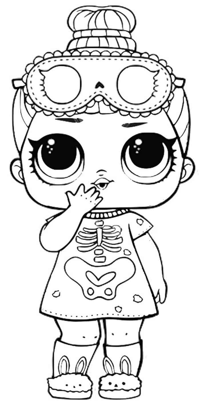 Coloring Pages For Kids Lol Doll