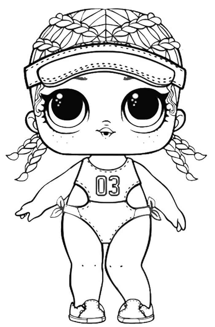 Coloring Pages For Kids Lol Dolls
