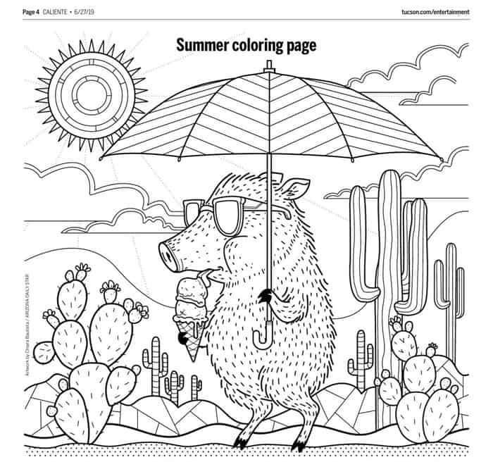 Coloring Pages For Summer