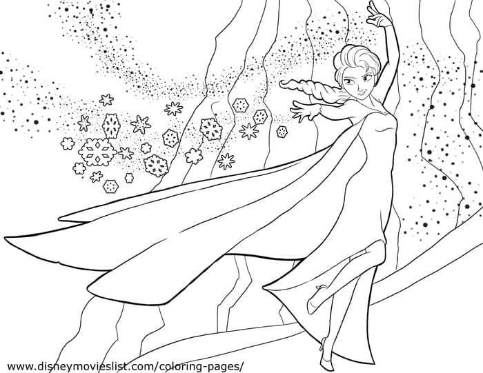 Coloring Pages From Frozen