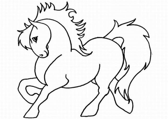 Coloring Pages Horse