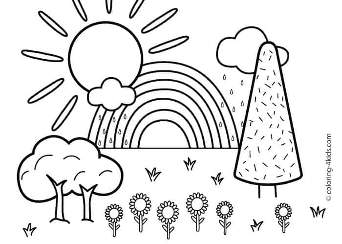 Coloring Pages Of Summer