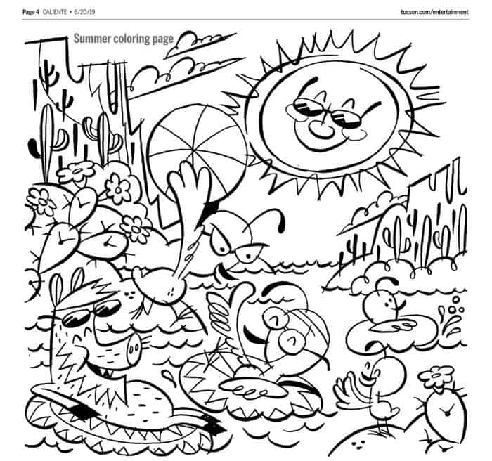 Coloring Pages Summer